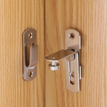 Stor dør lås 90 lås dør bunn høyre vinkel dør lås