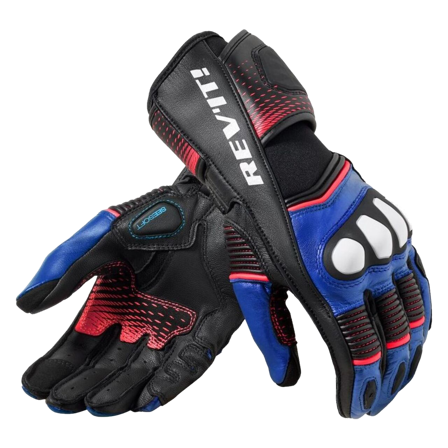 Guantes de Moto Mujer Rev ́it! Xena 4 Negro/Azul L