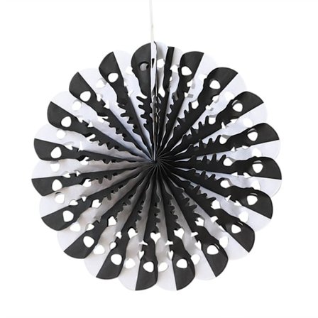 Halloween Paper Fan Skull Ghost Festival Party taustasisustustarvikkeet