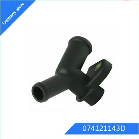 Kylningssystem termostat hus termostatkåpa Termostat kylvätska vattenutlopp för VOLKSWAGE-N TRANSPORTER IV OEM:074121143D