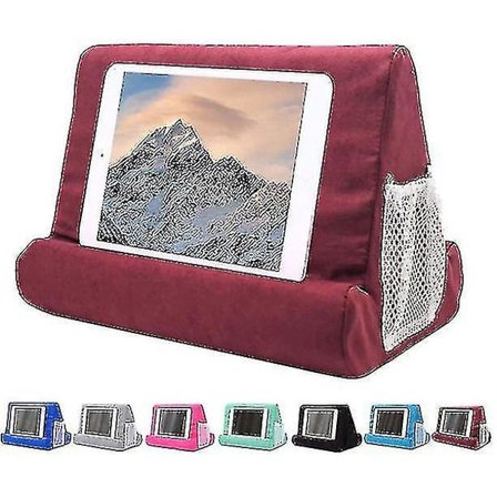 Pehmeä tyyny tablettiteline iPadille, monikulmainen tablettipuhelimen pidike, syliteline, matkapuhelin