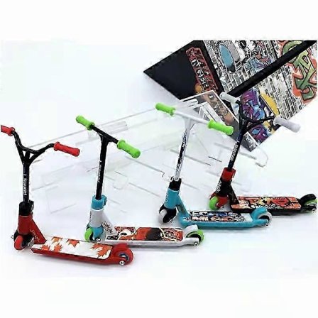 Metallfinger Scooter Mini Interaktive Fingertuppleker Pedagogiske Leker for Barn