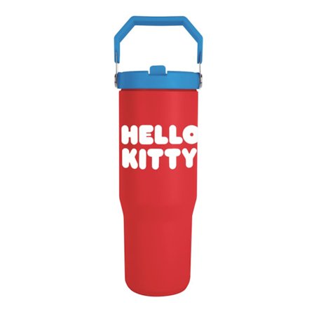 Hello Kitty Sittande 880ml Tumbler One Size Röd/Vit/Blå