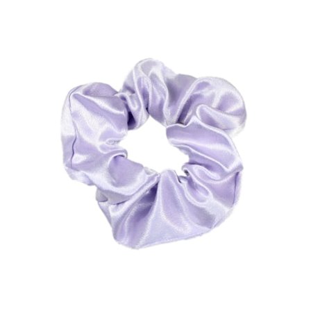 Complement Hårscrunchie I Sidenimitation Accessoarer & tillbehör Dam Lila