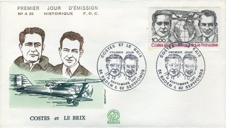 Frankrig 1981 - Luftpost YT 55 - FDC
