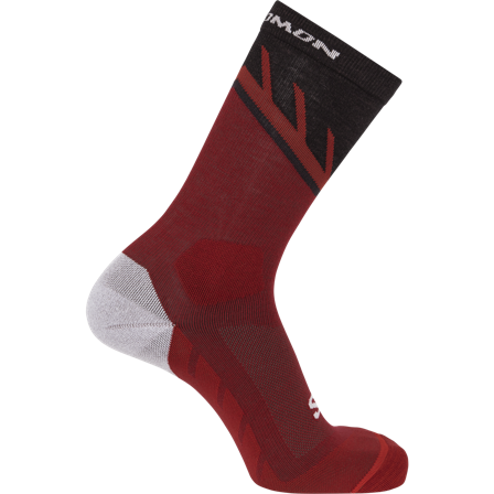 Salomon - Sokken Sokken Speedcross Crew - RED Dahlia / Black