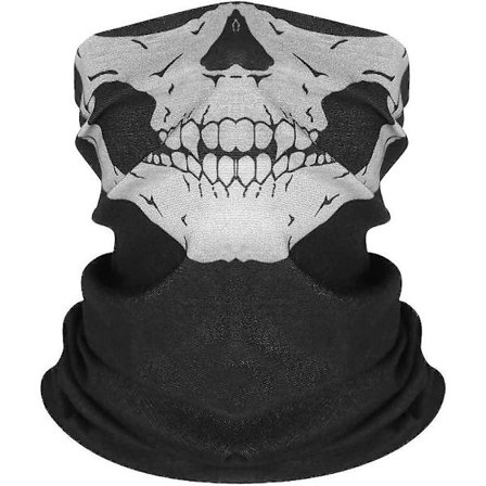 Monitoiminen huivi, naamio, putkihuivi, balaklava, bandana, kallo naamio moottoripyöräilyyn, pyöräilyyn