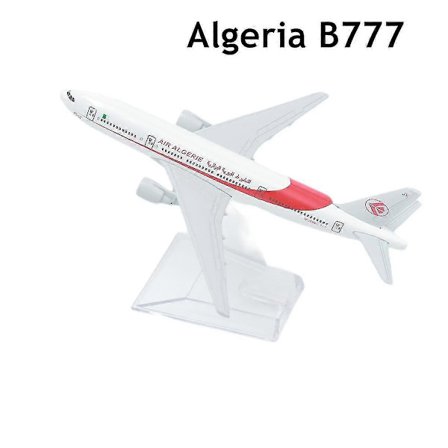 Ny Skala 1:400 Metall Fly Replika Flyselskap Fly Boeing Airbus Flymodell Støpt Miniatyr Fly Leker Julegave Gutt Rask