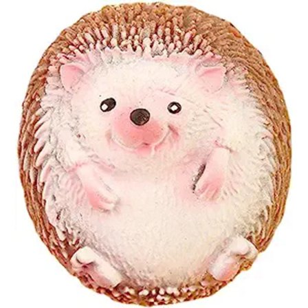 Stress relief lelu, siilipuristuslelu Stressiä lievittävä korkea joustavuus Ihoystävällinen lievittää tylsyyttä Hedgehog Fidget -lelu rentoutumiseen 