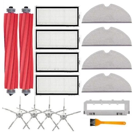 Til Xiaomi Roborock Q7 Max / Max+ Hoved Sidebørste Hepa Filter Mop Rag-- [DB]