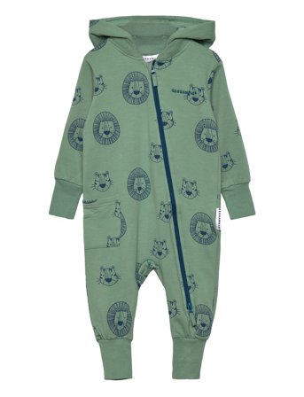 Geggamoja College Jumpsuit Green Tiger - Green - 122/128
