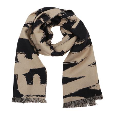 Alexander McQueen, Scarf Beige, Heren, Maat:ONE Size