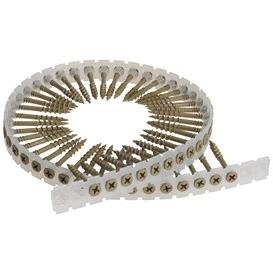 Senco AT20002 Sponplateskrue gulgalvanisert 45x4,2 mm, Innfesting