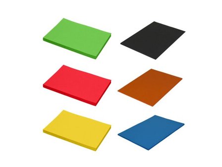 Tonpapper 110gr A3 Klarblå 20ark - Lyreco - Skola och förskola - Hobbypapper - Färgat