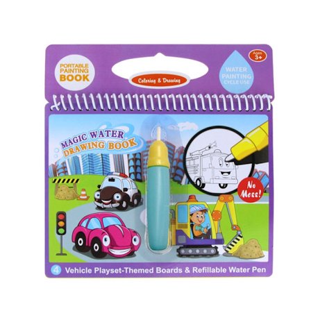 8 typer magisk vattenritning Doodle bok & magisk penna Måla ritbräda Tidiga pedagogiska leksaker Födelsedagspresent till barn