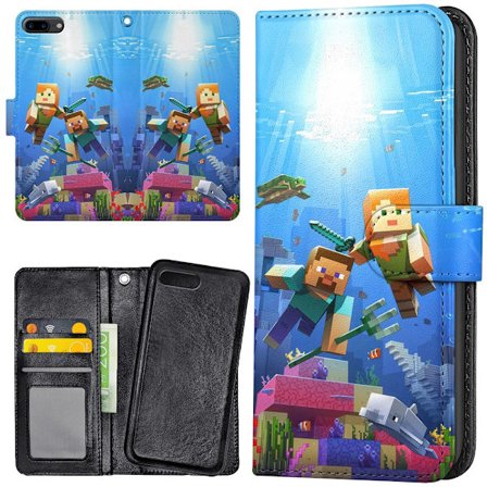 iPhone 7/8 Plus - Lommeboketui/Skall Minecraft