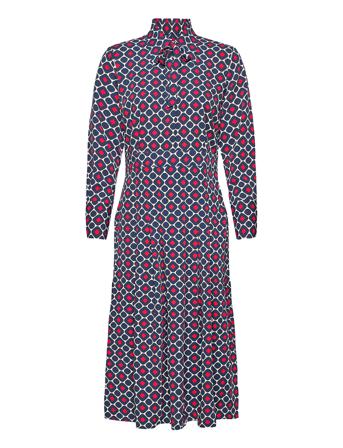 Madie Printed Dress Patterned Morris Lady