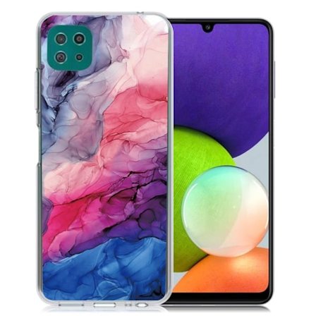 Marble Samsung Galaxy A22 5G Suojakotelo - Aqueous Vibrant Pattern