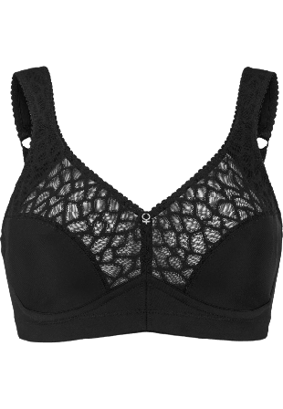 Swegmark Lovely Lilly Mjuk-bh Bh Dam Svart 100e