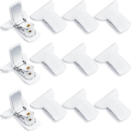 Täcke Clips Täcke Clips Vita Vadderade Clips Filtfästen för att Säkra Sängkläder för att Förhindra att Täcken Glider Inuti Påslakan (12 Stycken)