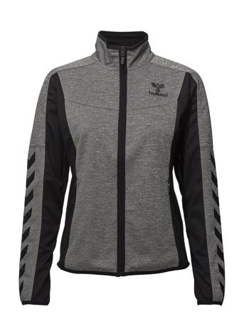 Classic Bee Wo Phi Zip Jacket Grey Hummel
