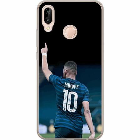 Huawei P20 Lite Genomskinligt Skal Frankrike - Kylian Mbappé