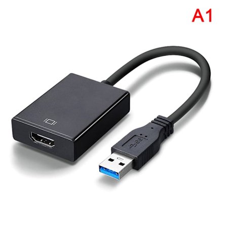 HD 1080P USB 3.0 til HDMI-kompatibel konverter