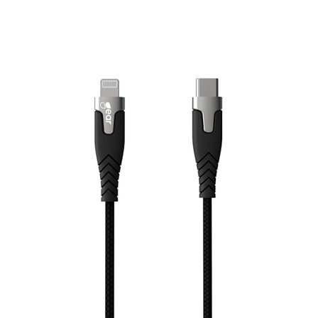 GEAR LaddPRO USB-C till Lightning kabel C94 1.5m Svart