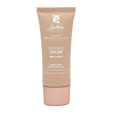 Bionike Mat Velvet Fondotinta Opacizzante 12H 404 BEIGE NATUREL 30ml - Fondotinta liquido