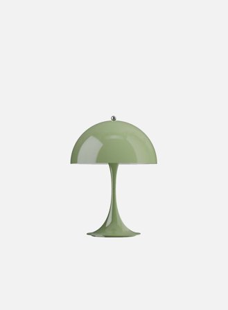 Panthella 250 oppladbar bordlampe opaque - moss green
