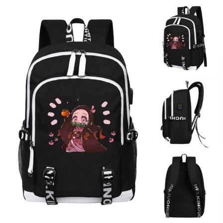 Demon Slayer Kimetsu No Yaiba Ryggsäck Anime Skolväska