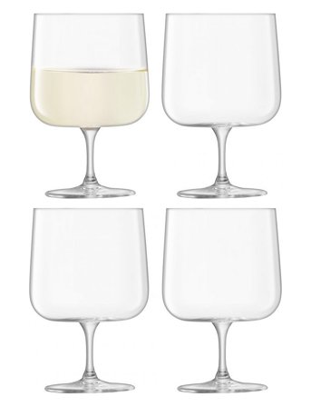LSA International | Arc Wine Glass Set 4 | 34 CL