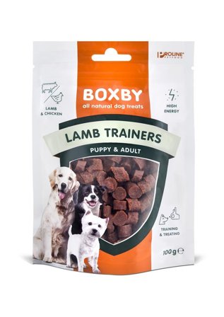 Boxby Lam og Kylling Godbiter - 100g