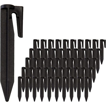 150-paknings kabelklemmer, tilbehør til robotgressklipper, rask og enkel installasjon, holdbare jordankere