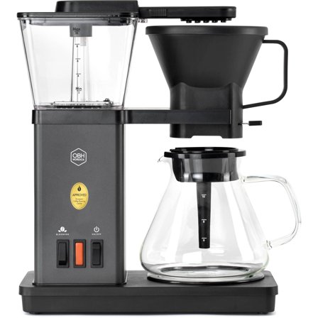 OBH Nordica - Kaffetrakter Blooming Antracitgrå 10 koppar Grå