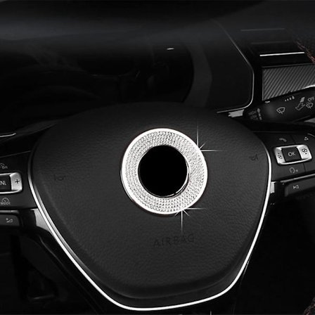 Bling Bil Ratt Logo Kapslar Dekaler Klistermärke för Golf Atlas Omslag Dekoration Trim