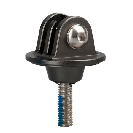 Aluminiumlegering cykel actionkamera topplockfäste cykelstrålkastare ram (grå)