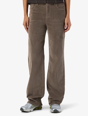 NOISY MAY Nmyolanda Nw Wide Leg Corduroy Noos - Brown - 27 x 32