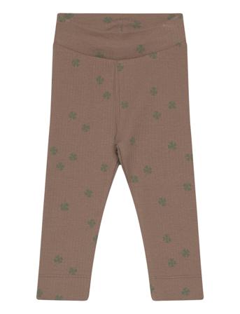Nbmnoellus Slim Legging Bottoms Leggings Brown Name It