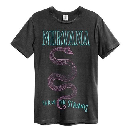 Amplified Unisex Vuxen Serve The Servants Nirvana T-shirt 3XL C