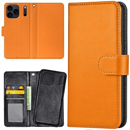 iPhone 17 Pro - Plånboksfodral/Skal Orange_jar