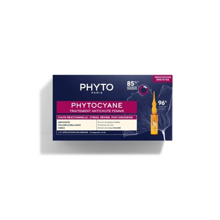 Phyto Phytocyane Fiale Donna Caduta Temporanea 12x5ml