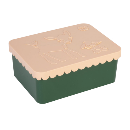 Blafre Matboks i plast ett rom Rådyr, Mørkegrønn, 1 stk.