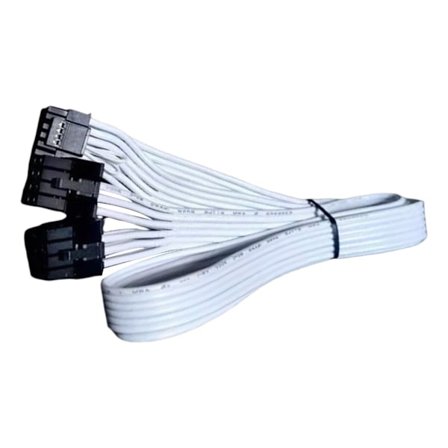 PCIE 5.0-kabel 16AWG To 8-ben til 16-ben 12VHPWR-kabel til stabil strømforsyning