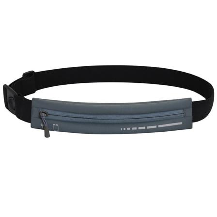 Miesten naiset Fanny Pack -vyölaukku Naisten ulkoilu Night Run Heijastava Joustava Näkymätön Vyö Galactic gray