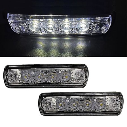 2 st 24V Lastbil LED Solskyddsljus för Man Lastbil Tgx Lastbil Tgs 81252606121