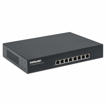 INTELLINET Switch 8x GE Desktop PoE+