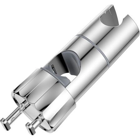 Dusjhodeholder - Justerbar Universal Dusjhodeholder med 2 Kroker for 16 til 28 mm Dusjstang