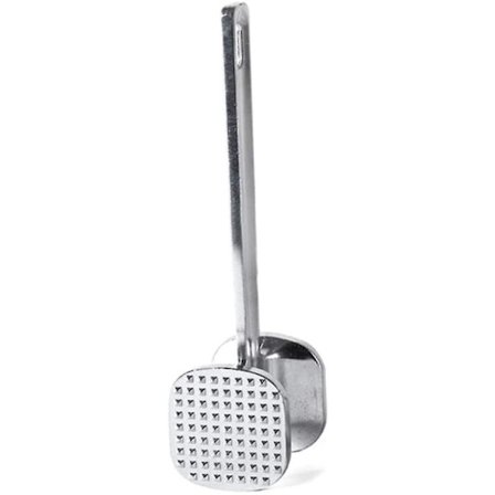 1 stk. Kitchen Craft Metal Kødhammer til Mørning af Kød - Hammer til Mørning af Steak, Kylling, Fisk og Svinekød - 19 cm (7,8") - Husholdningsartikler