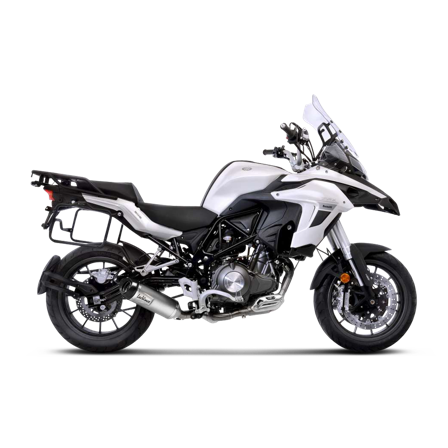 Slip-On LeoVince LV One EVO Stainless Steel/ Carbon - Benelli TRK 502 2017-2020